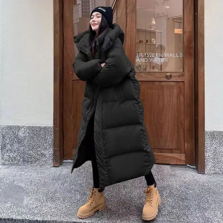 Women's Long Winter Jacket | Comfortable and Warm
