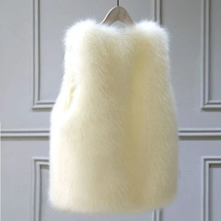 Women's Warm Fur Vest | Winter