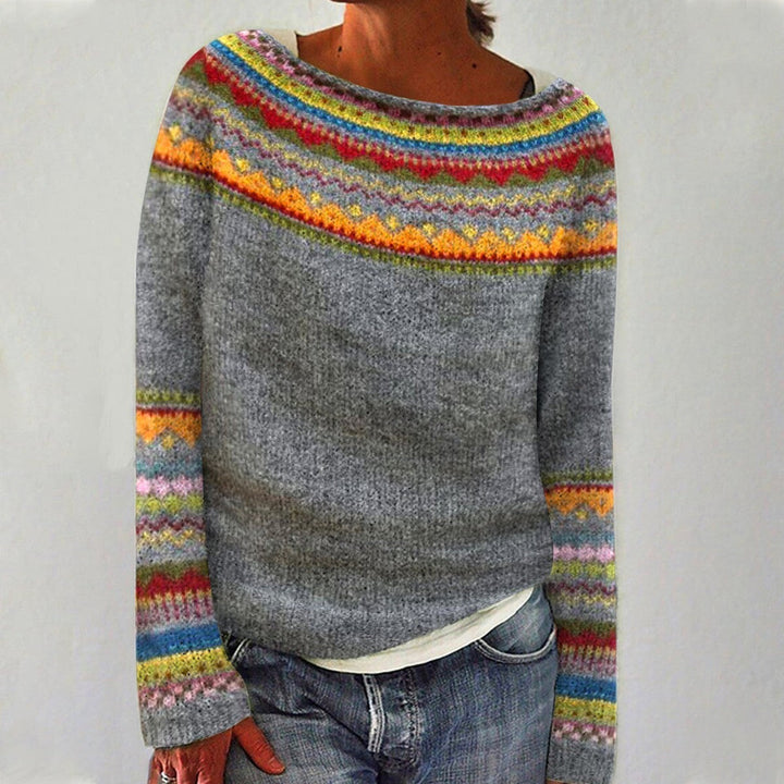 Women’s Warm Knit Sweater | Long Sleeve
