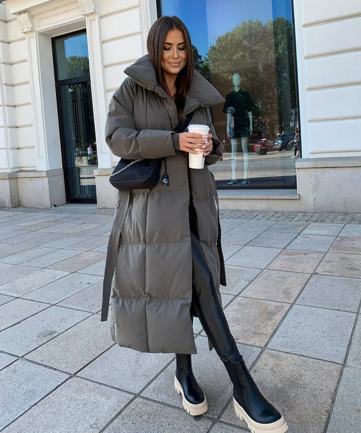 Women's Long Winter Coat | Warm