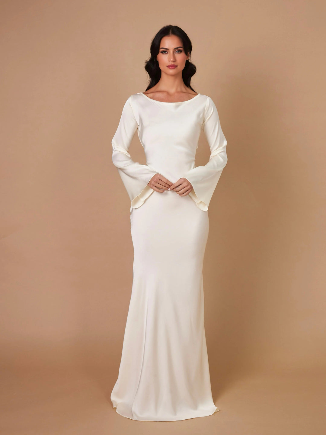 Women's Mermaid Style Wedding Guest Dress | Maxi