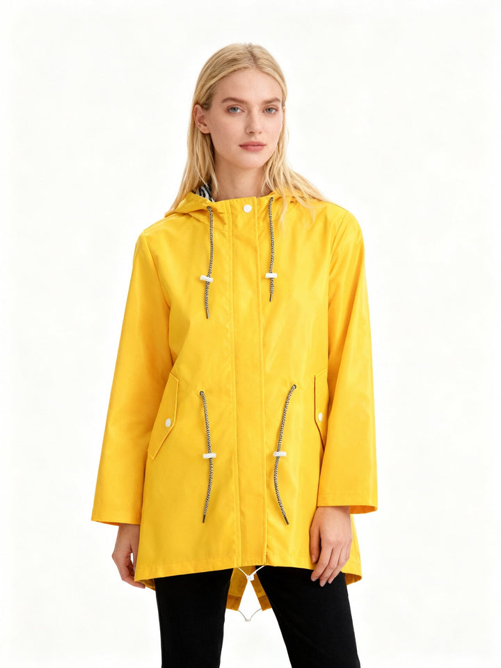 Women's Oversized Rain Jacket | With Hood