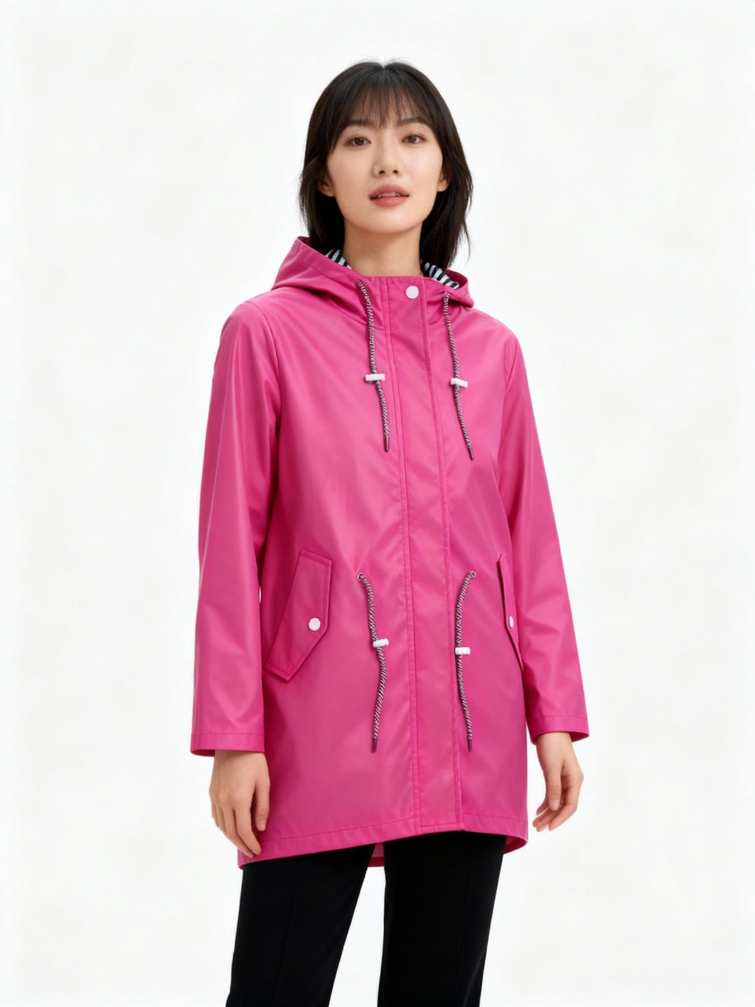 Women's Oversized Rain Jacket | With Hood