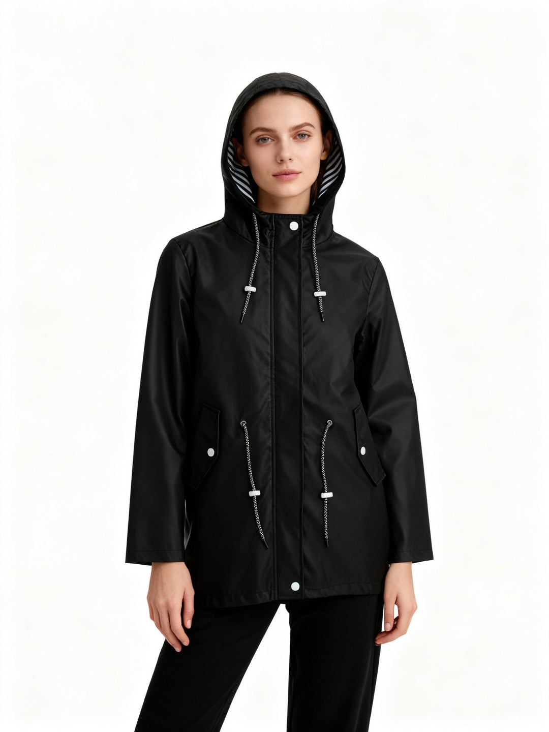 Women's Oversized Rain Jacket | With Hood