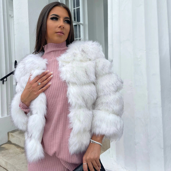 Women's Faux Fur Winter Jacket | Elegant