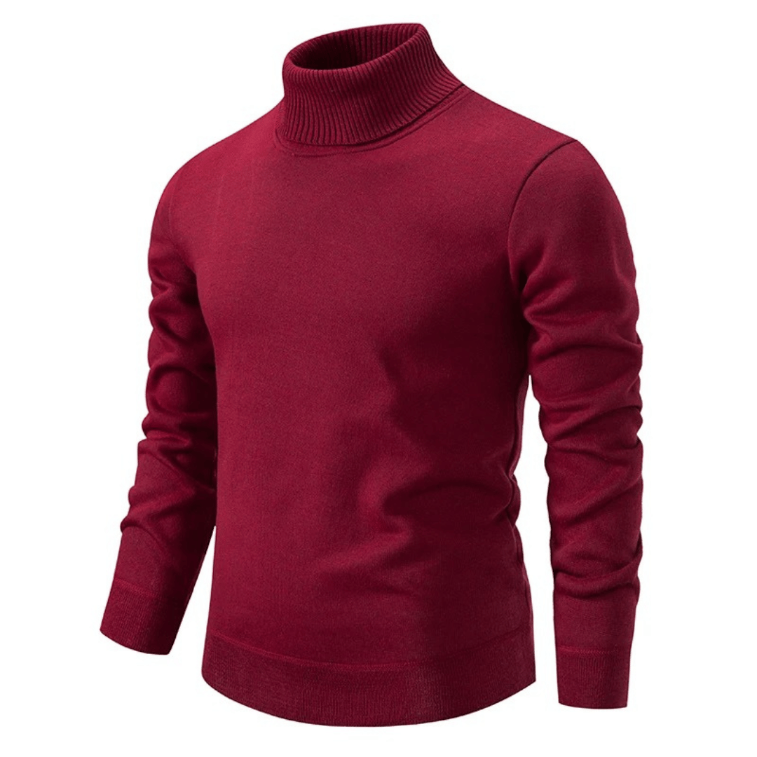 Men's Elegant Turtleneck Sweater | Warm