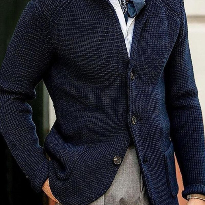 Men's Knit Cardigan | Elegant