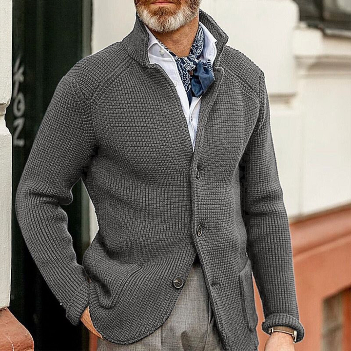 Men's Knit Cardigan | Elegant