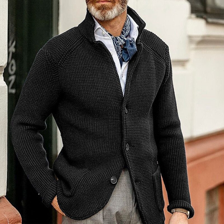 Men's Knit Cardigan | Elegant