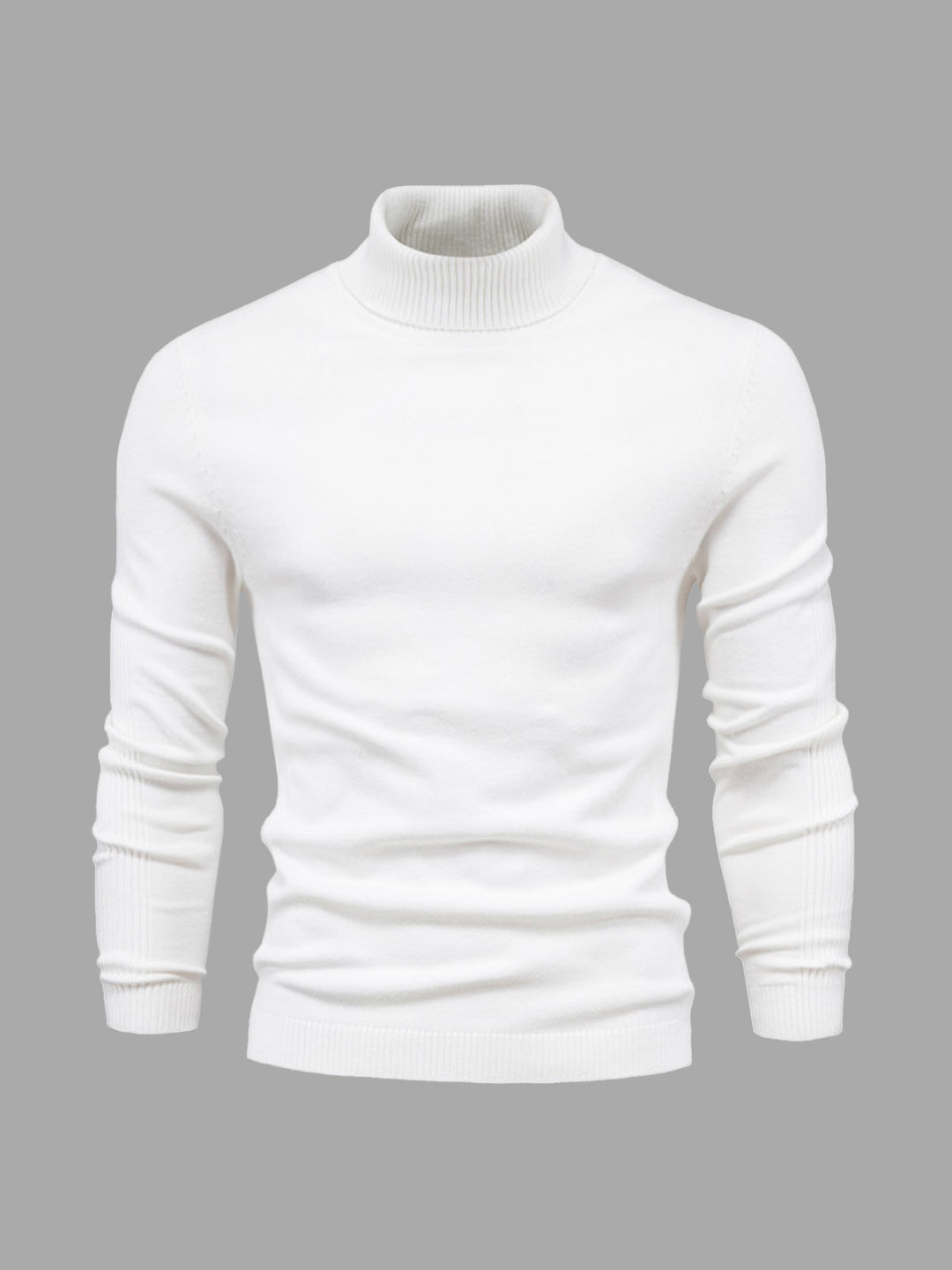 Men's Short Turtleneck Sweater | Washable