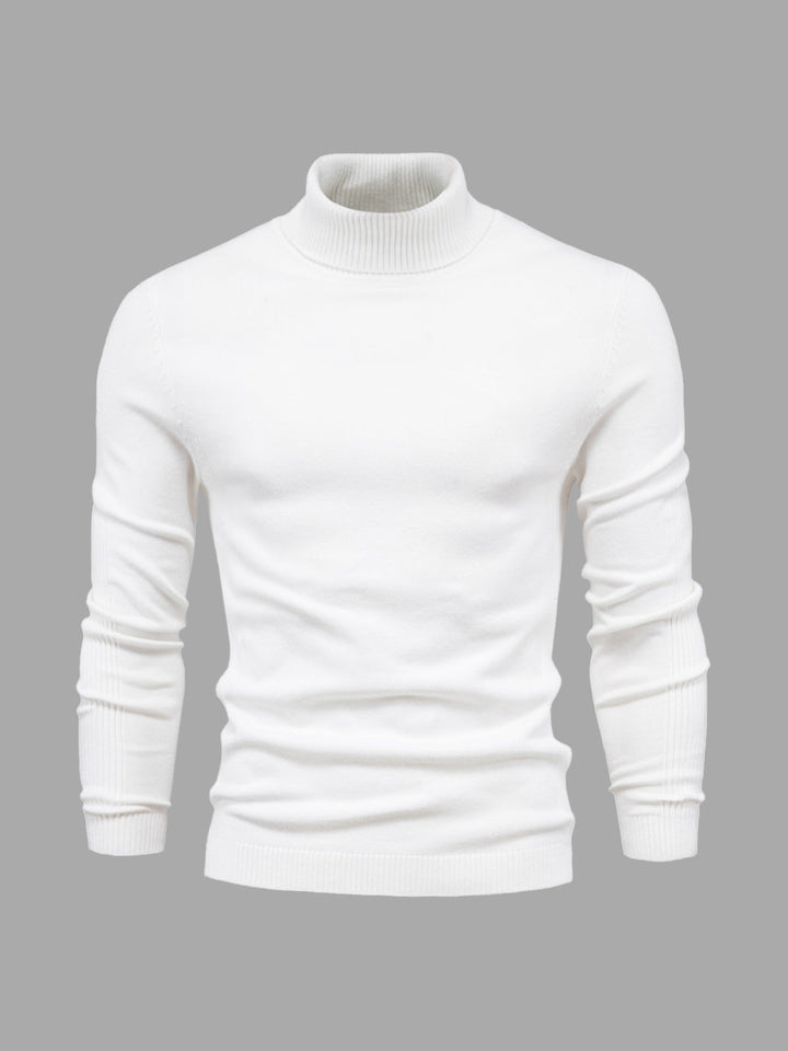 Men's Short Turtleneck Sweater | Washable