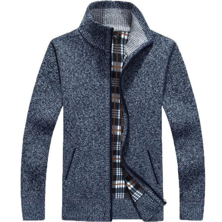 Men's Short Cardigan | Zipper