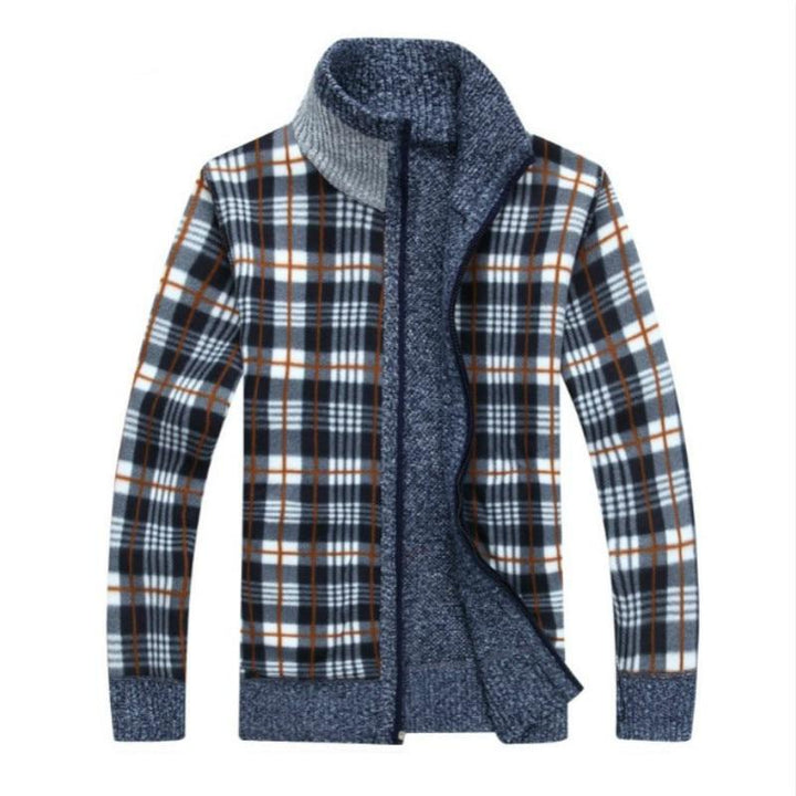 Men's Short Cardigan | Zipper