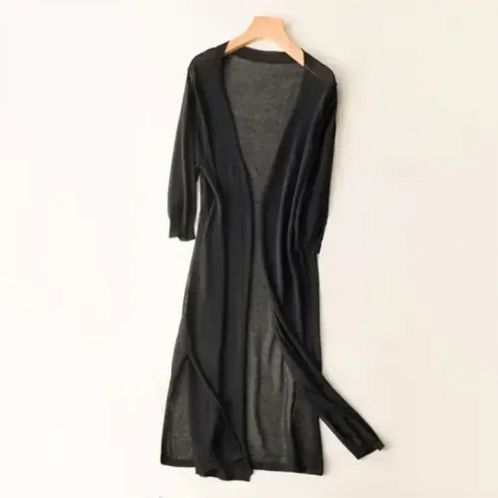 Ladies Long Sleeve Cardigan | Long