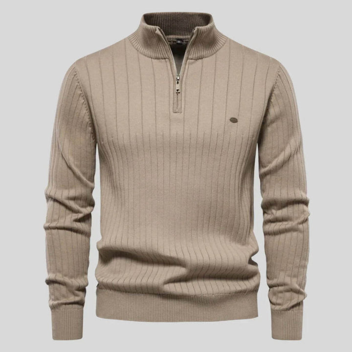 Men's Comfortable Sweater | Zipper