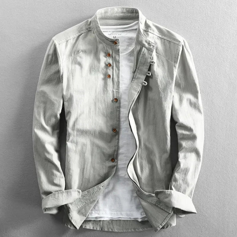 Men's Japanese Shirt | Long Sleeve