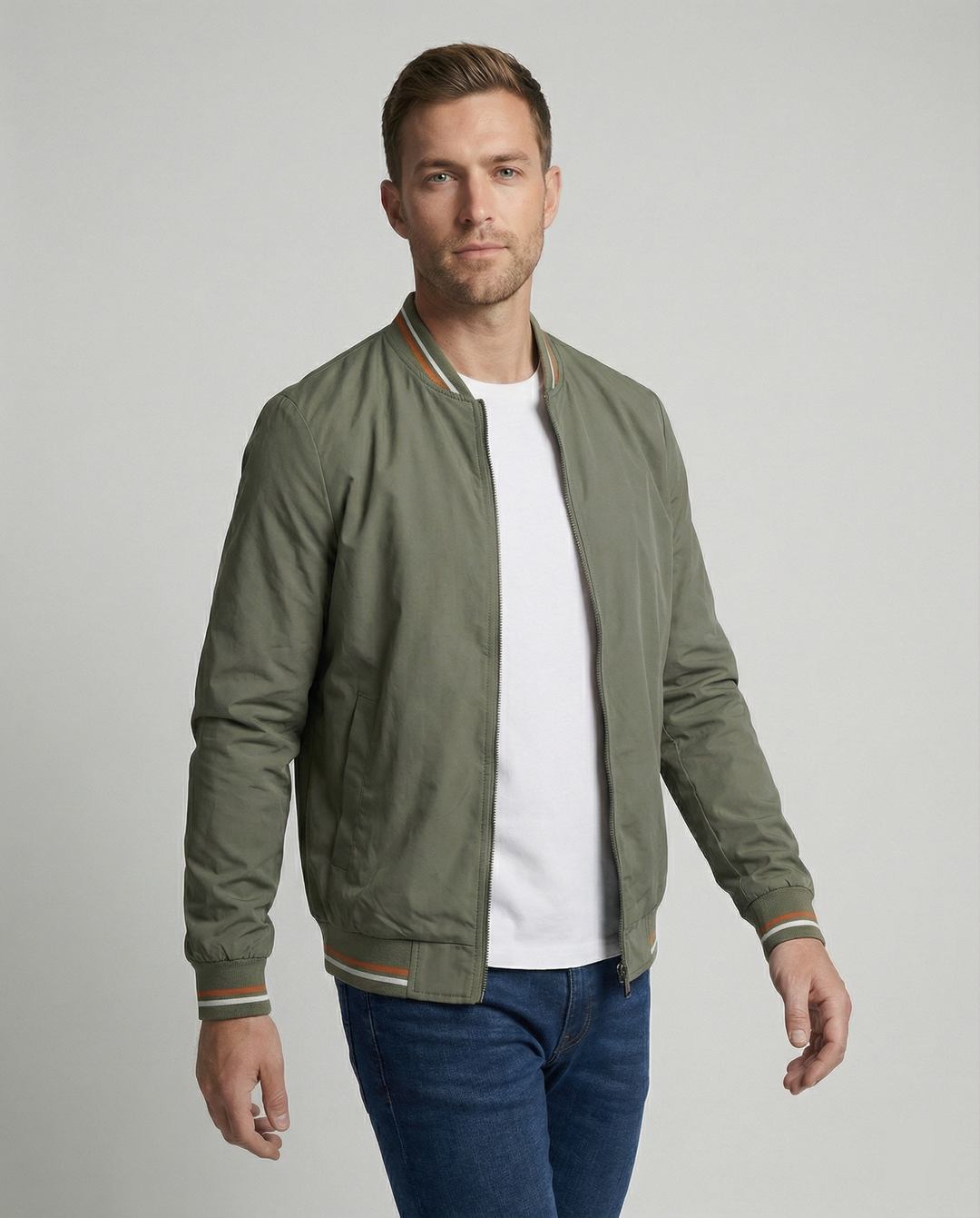 Men's Slim Fit Transitional Jacket | Long Sleeve