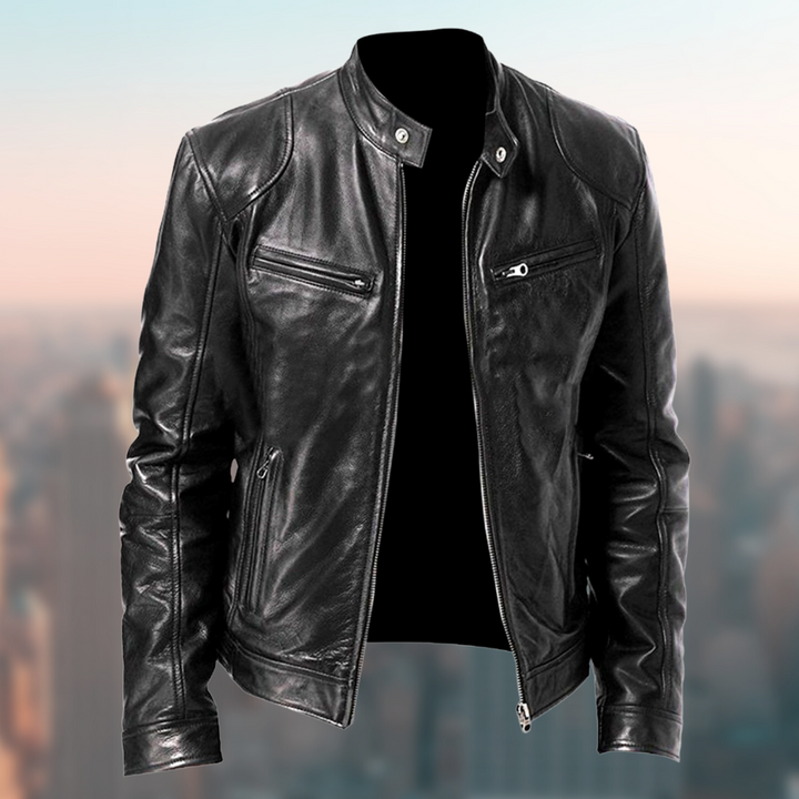 Men's Leather Jacket | Sleek