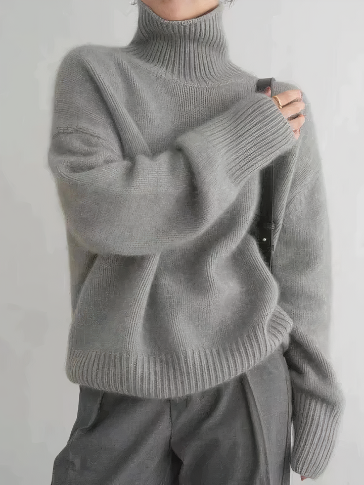 Women's Elegant Turtleneck Sweater | Comfortable