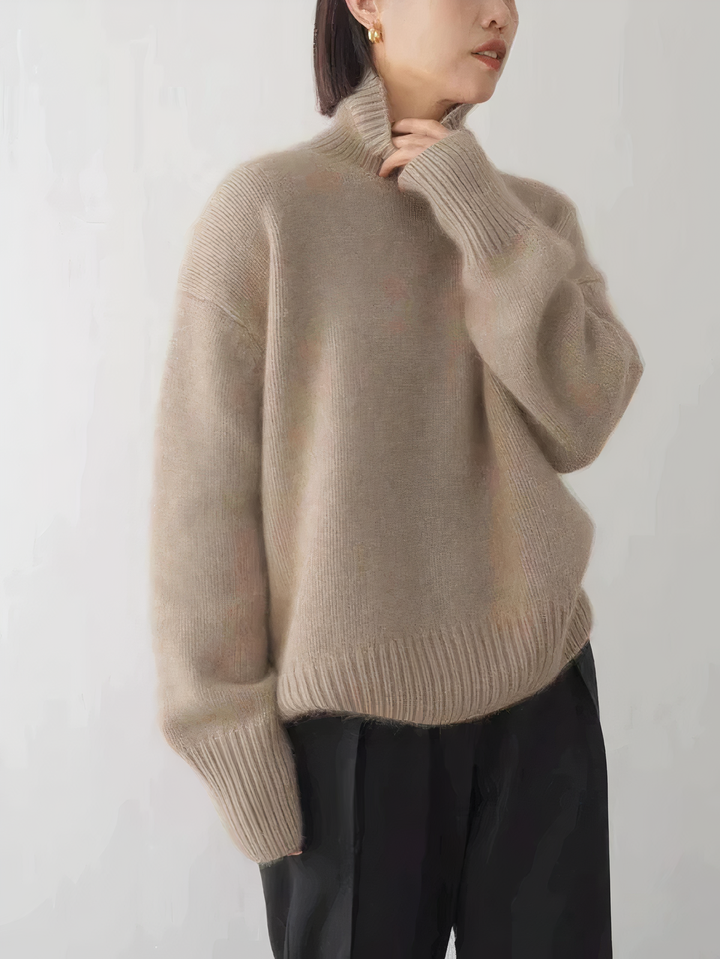 Women's Elegant Turtleneck Sweater | Comfortable
