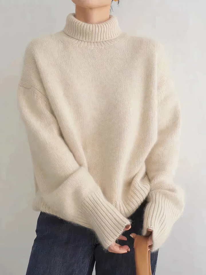 Women's Elegant Turtleneck Sweater | Comfortable