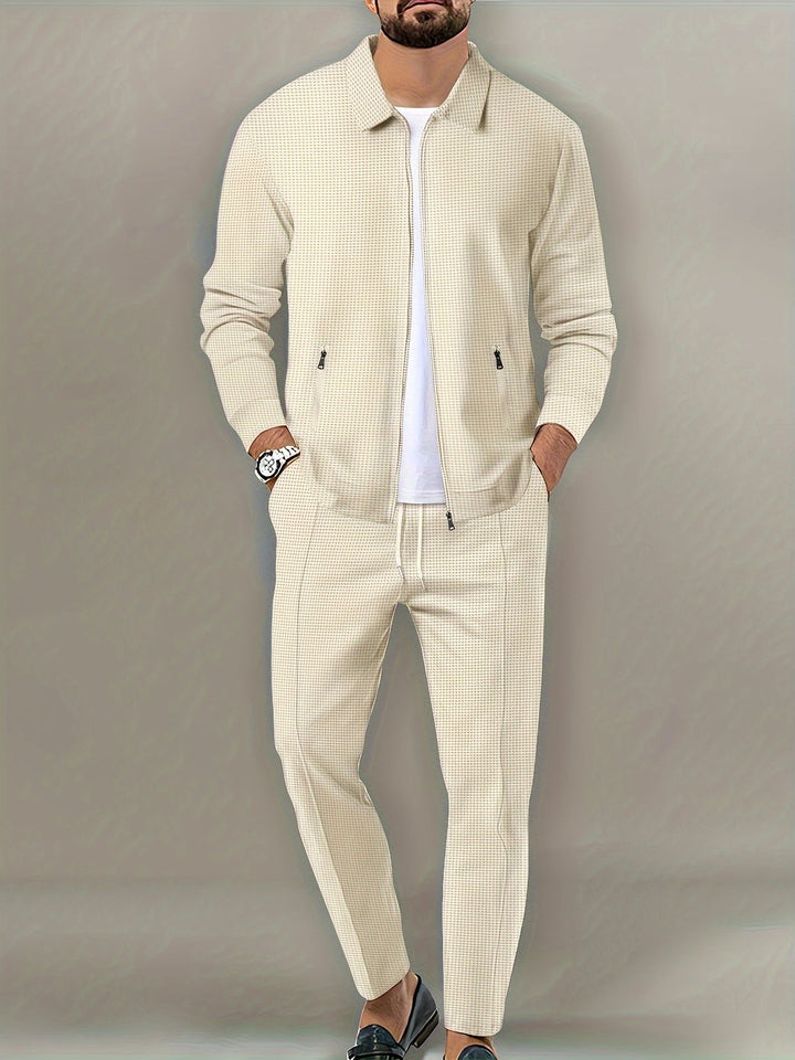 Men's Zip-Up Tracksuit | Sporty