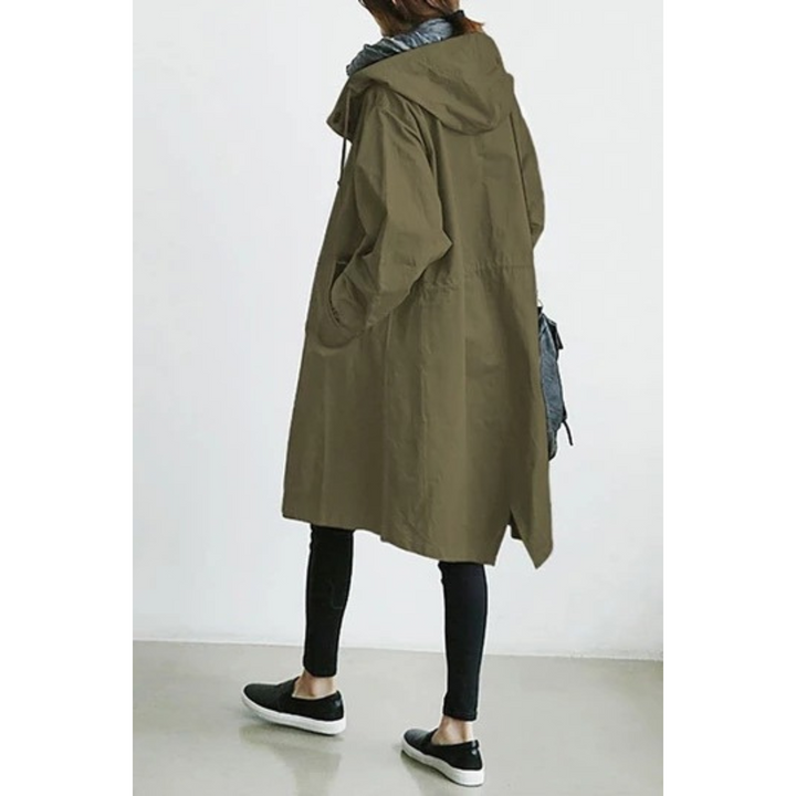 Women's Long Hooded Winter Jacket | Light