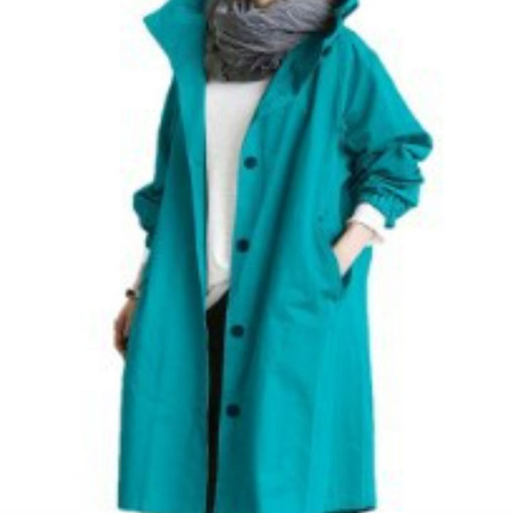 Women's Long Hooded Winter Jacket | Light