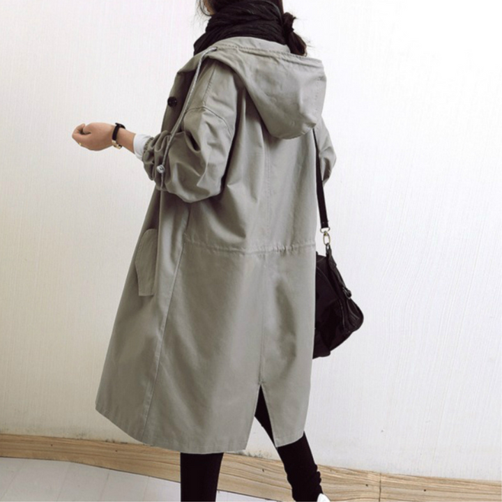 Women's Long Hooded Winter Jacket | Light