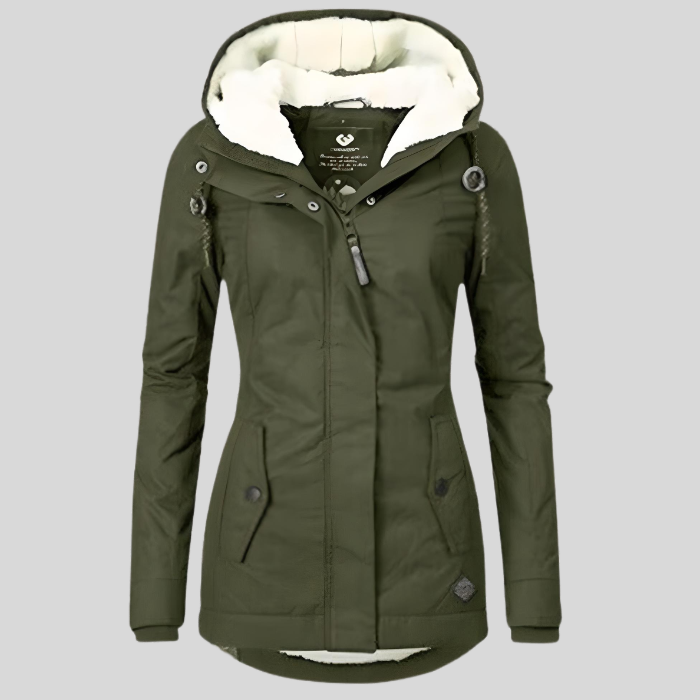 Women's Hood and Lining Jacket | Windproof