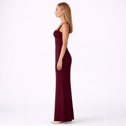 Maxi Dress Square Neck