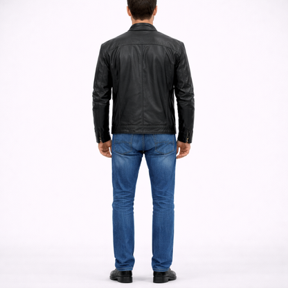 Leather Jacket Men