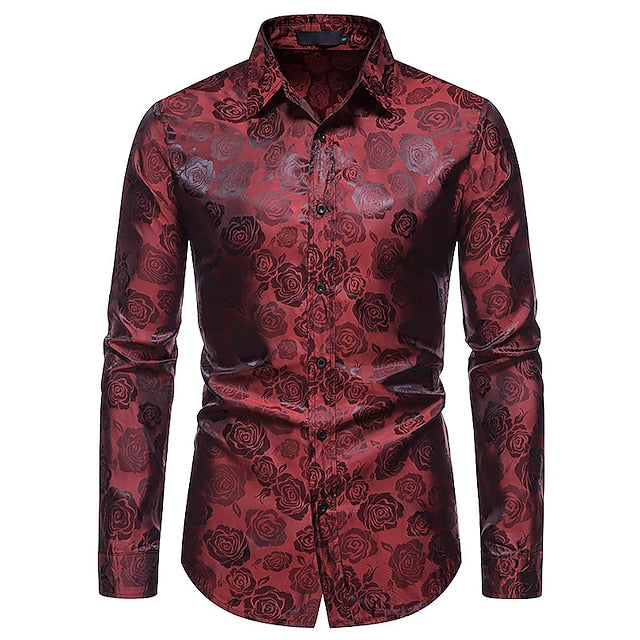 Men's Button-Down Evening Shirt | Long Sleeves