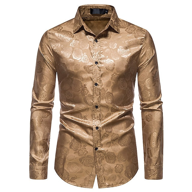 Men's Button-Down Evening Shirt | Long Sleeves