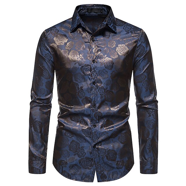 Men's Gloss Finish Shirt | Long Sleeve
