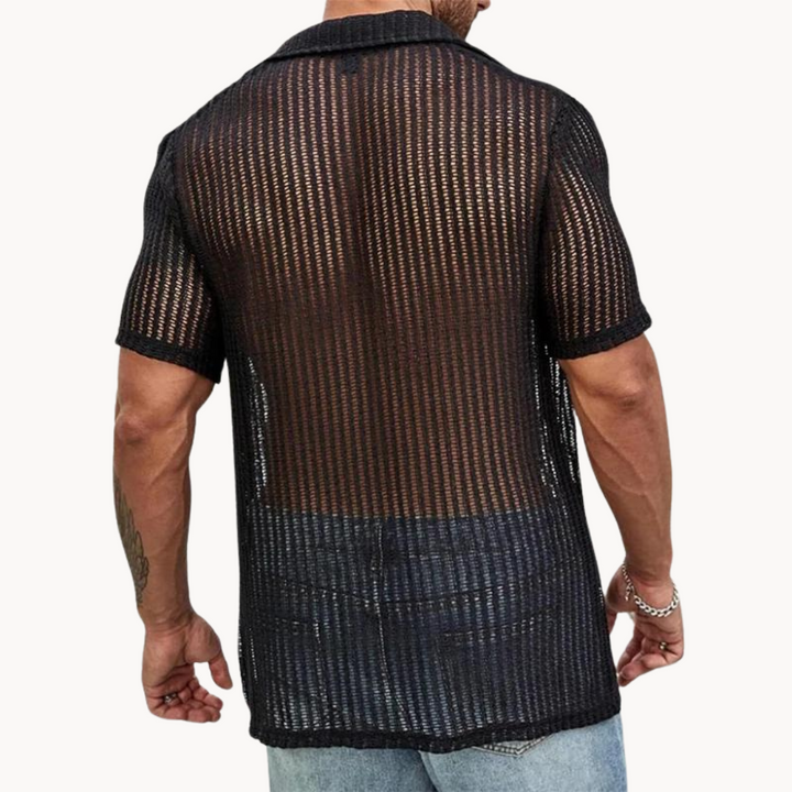Men's Summer Beach Shirt | Short-Sleeve