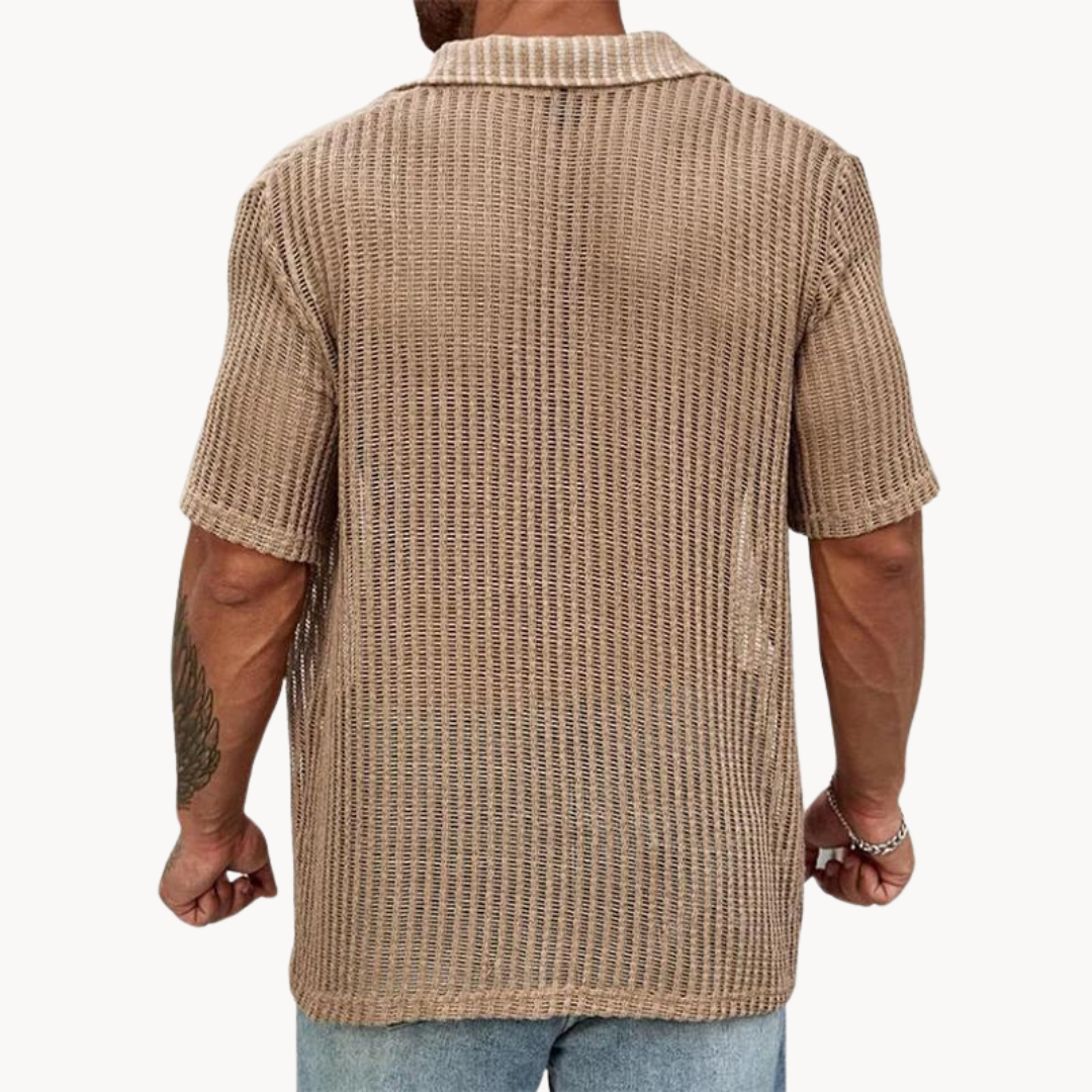 Men's Summer Beach Shirt | Short-Sleeve