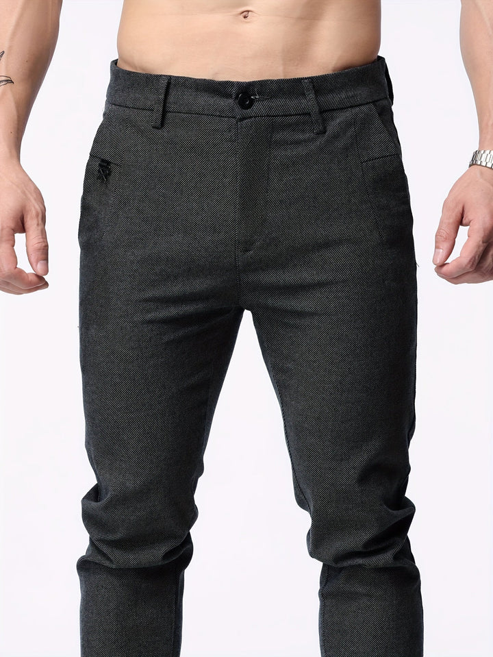 Men's Slim Fit Casual Business Pants | Chino