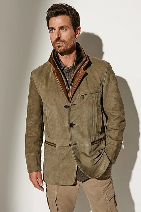 Men's Reversed Collar Jacket | Vintage