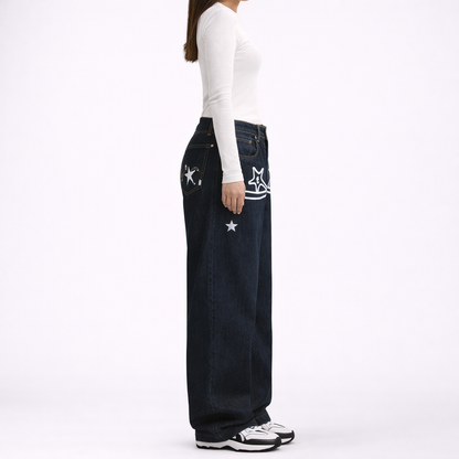 Boyfriend Jeans with Logo Women