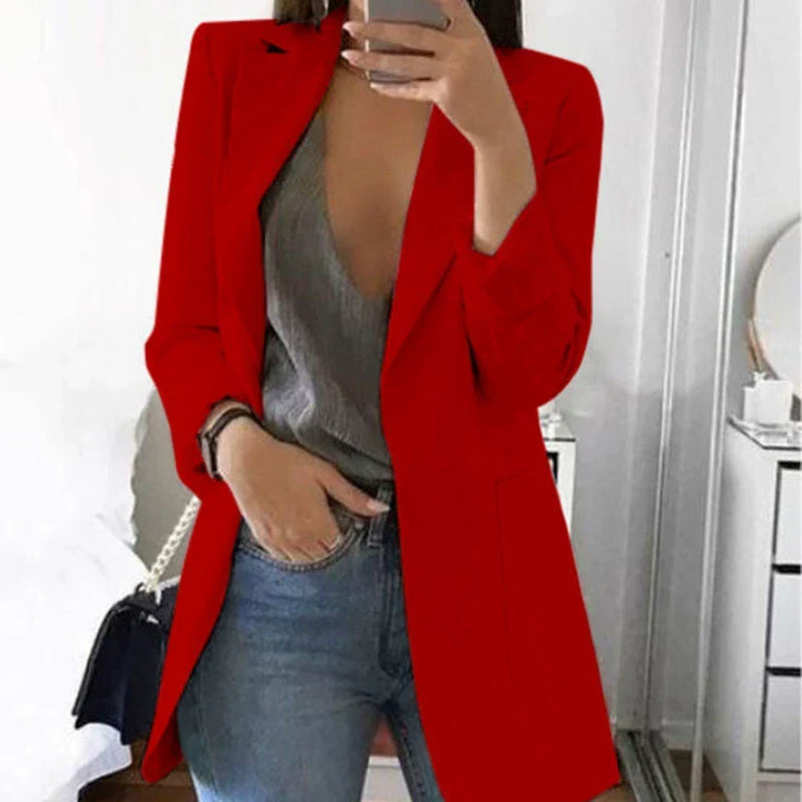 Women’s Long Blazer Jacket | Work