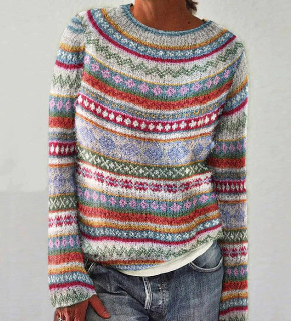 Women's Colorful Sweater | Warm