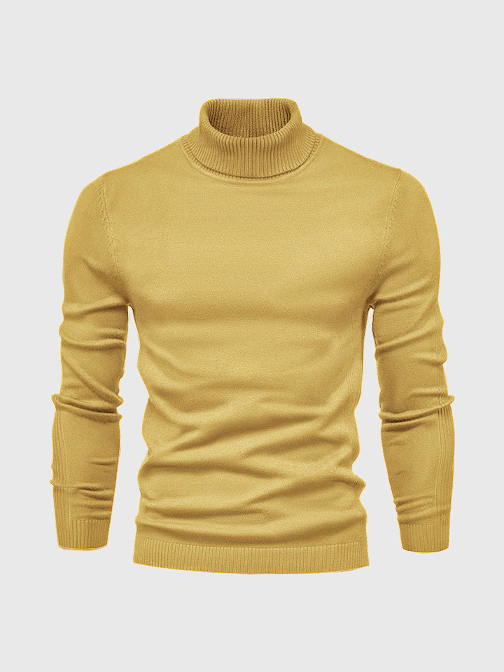 Men's Short Turtleneck Sweater | Washable