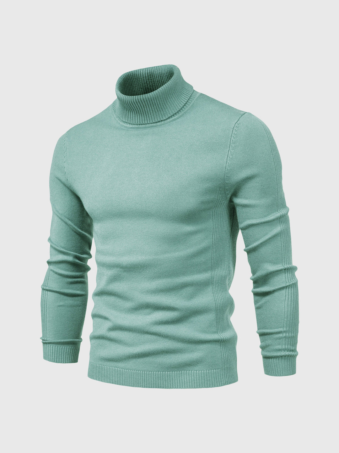 Men's Short Turtleneck Sweater | Washable