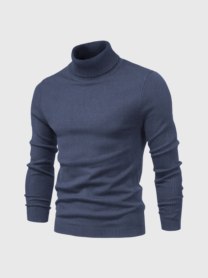 Men's Short Turtleneck Sweater | Washable