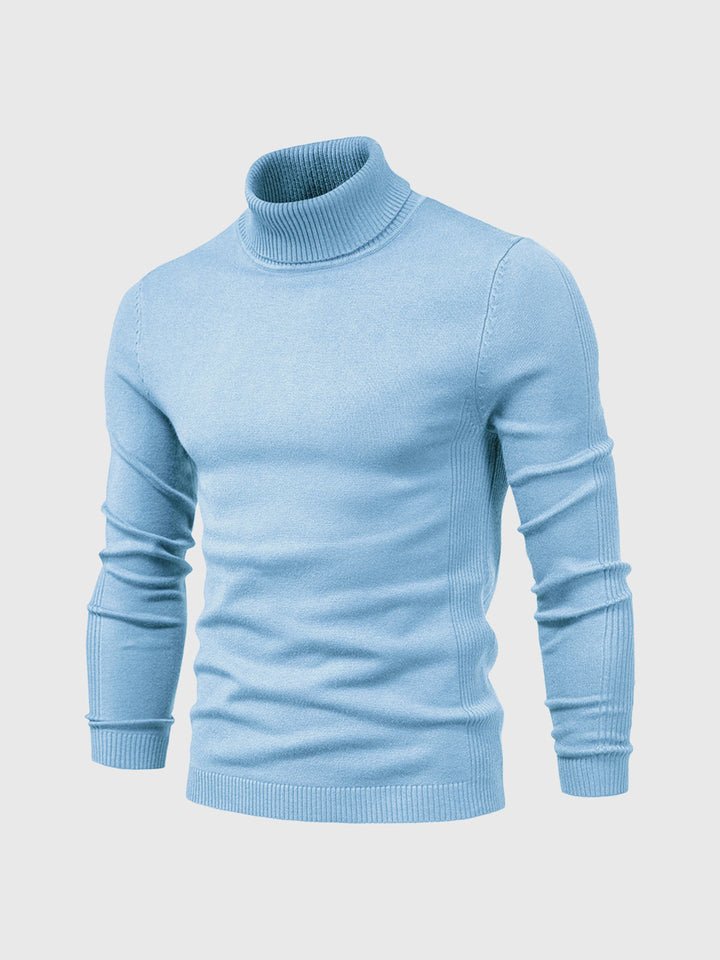 Men's Short Turtleneck Sweater | Washable
