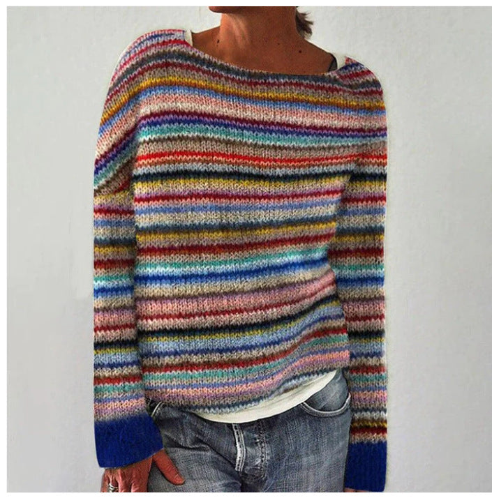 Women's Colorful Sweater | Warm