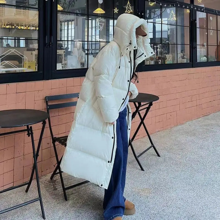 Women's Long Winter Jacket | Comfortable and Warm
