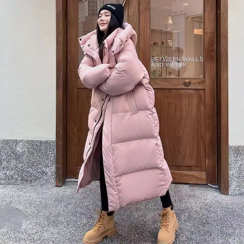 Women's Long Winter Jacket | Comfortable and Warm