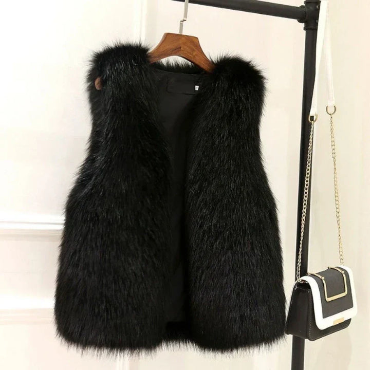 Women's Warm Fur Vest | Winter
